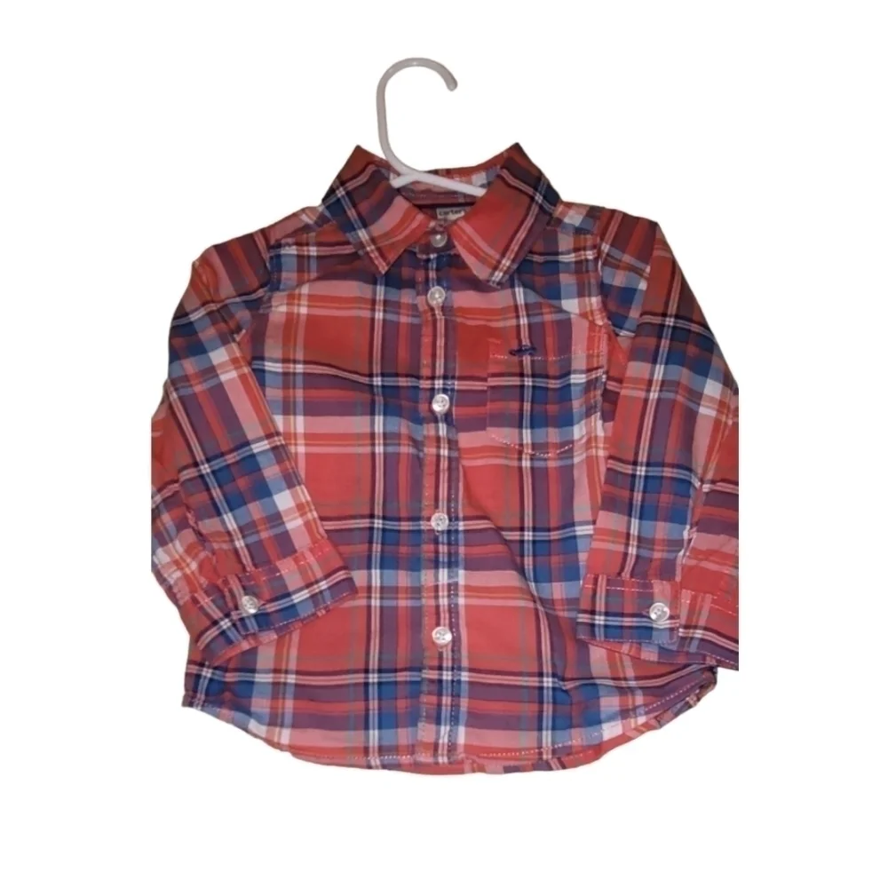 Long Sleeve Button-down Boys Shirt Lot